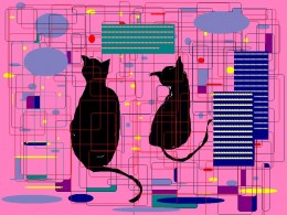 He fell in love with the cat: a short sweet story