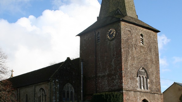 (St. Peterâs Church, North Tawton, where Plath took the âPoor Boxâ from in 1962)