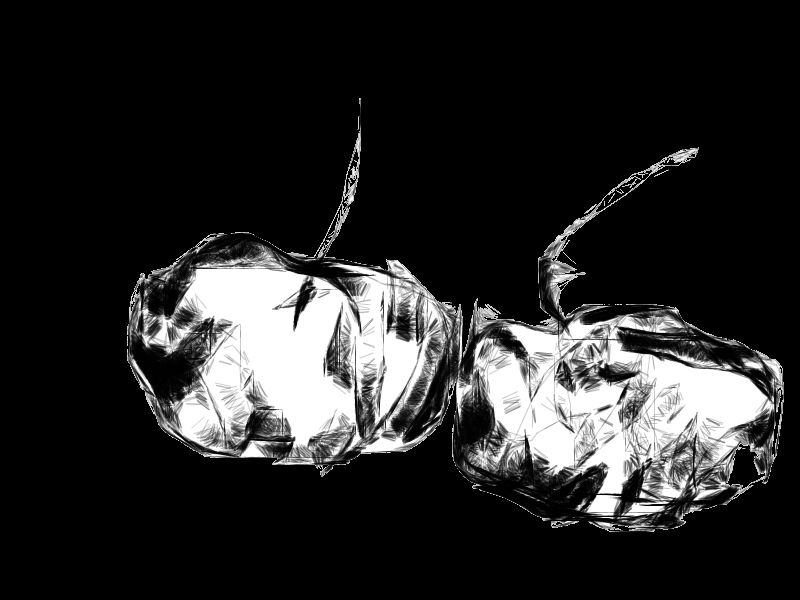 two-apples-charcoal-on-black