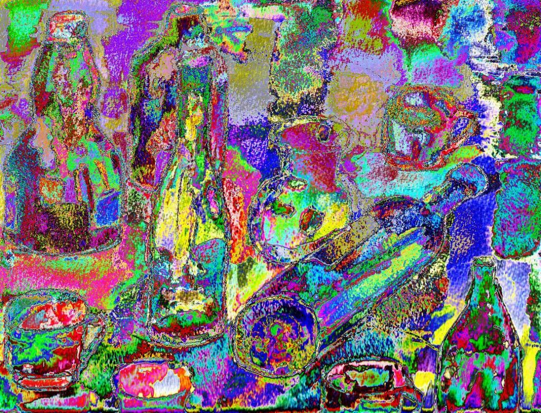 bottles-in-art-class-21